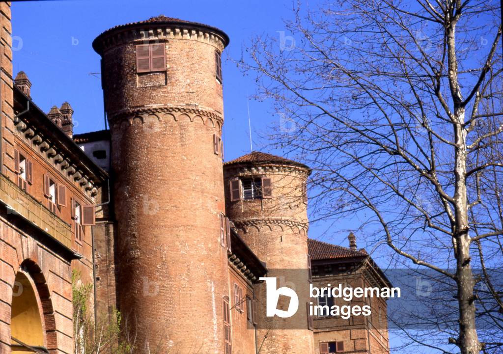 Moncalieri castle, Turin, Piedmont, Italy.