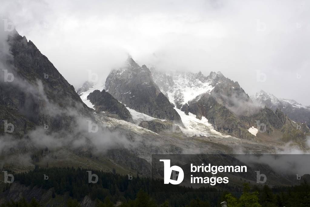 Monte Bianco chain, Valle d'Aosta, Italy