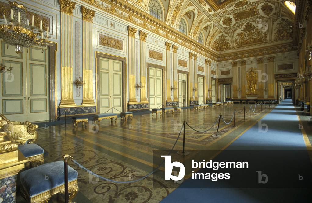 Throne hall, Reggia di Caserta, Caserta, Campania, Italy