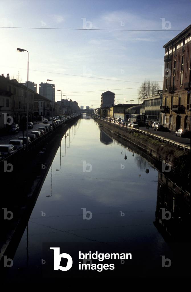 Naviglio Grande, Milan, Lombardy, Italy
