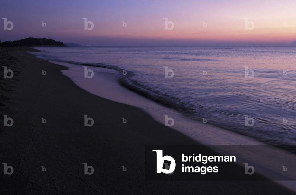Dawn, Cristolaxedu beach, Muravera, Sardinia, Italy
