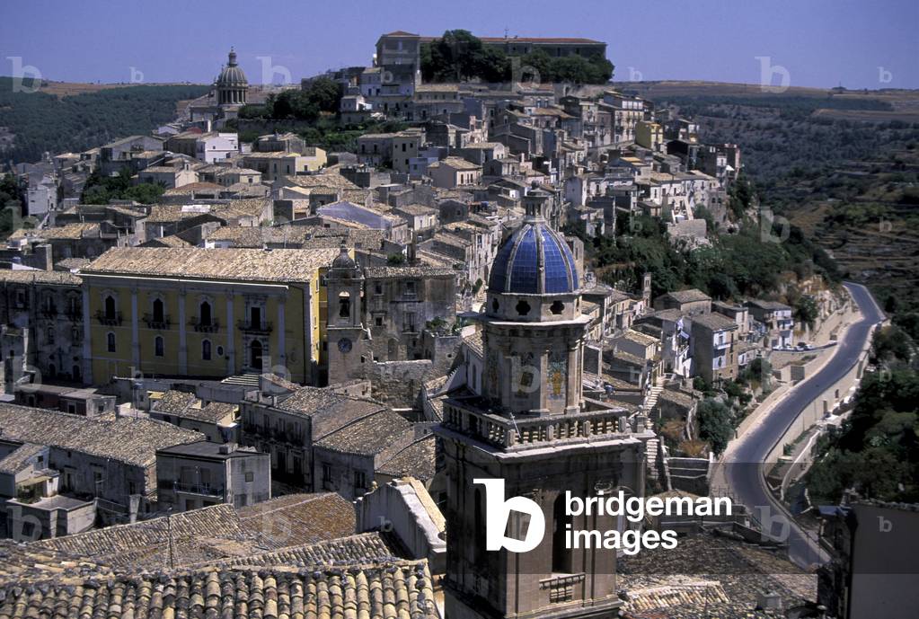 Cityscape, Ragusa Ibla, Sicily, Italy