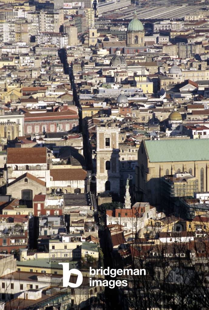 Cityscape, Naples, Campania, Italy