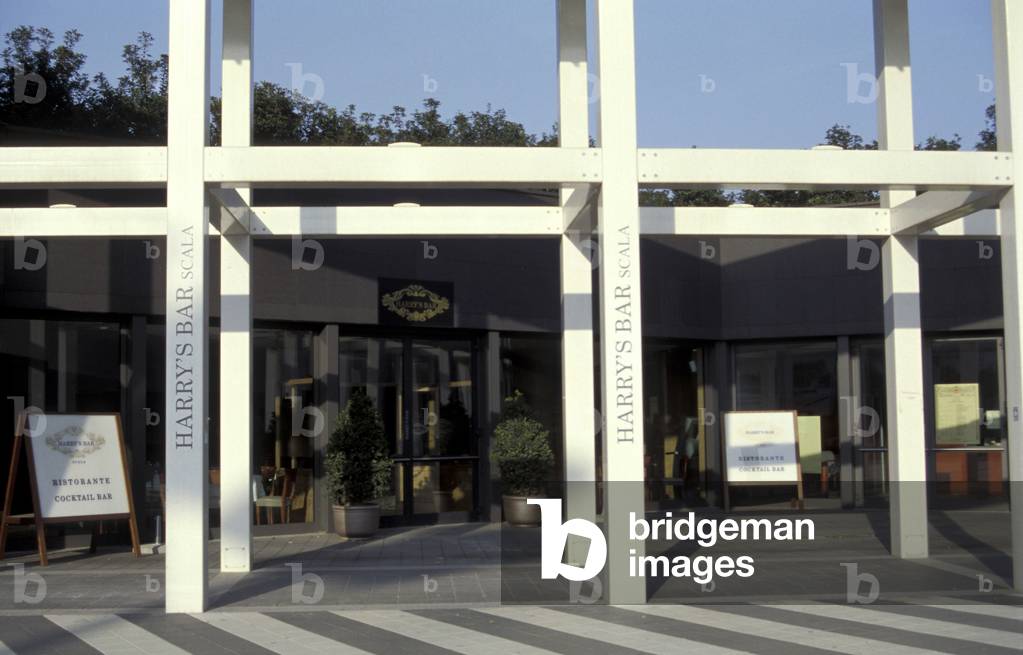 Harry's bar, Bicocca, Milan, Lombardy, Italy.