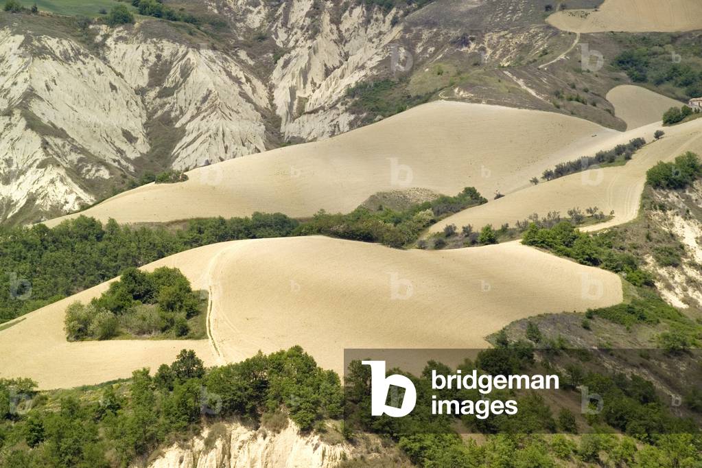Hills near Calanchi nature reserve, Atri, Abruzzo, Italy