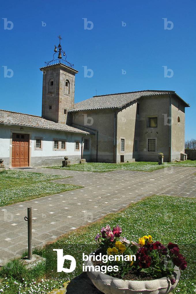 Monte Virginio hermitage, Canale Monterano, Lazio, Italy