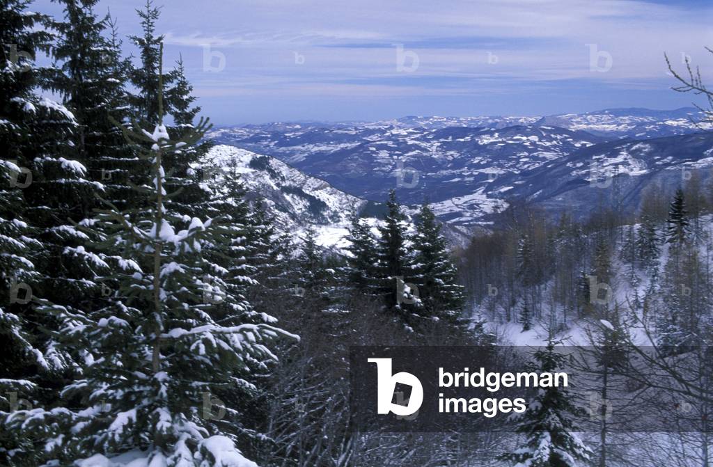 Landscape, Sestola, Emilia-Romagna, Italy