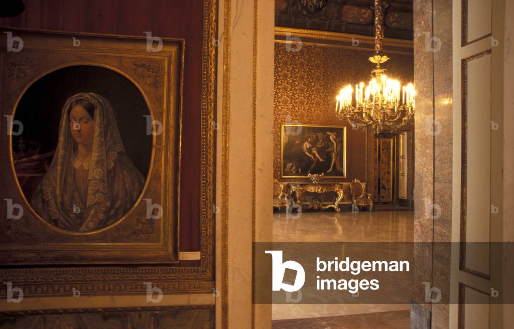 Interior of Palazzo Reale, Naples, Campania, Italy