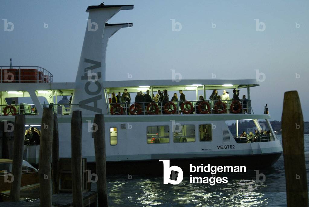 Ferry Boat to Lido, Venice, Veneto, Italy
