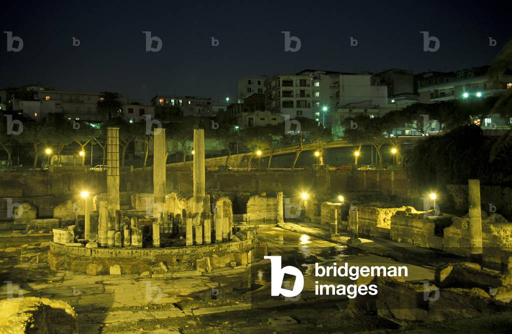 Serapium temple, Pozzuoli, Campania, Italy