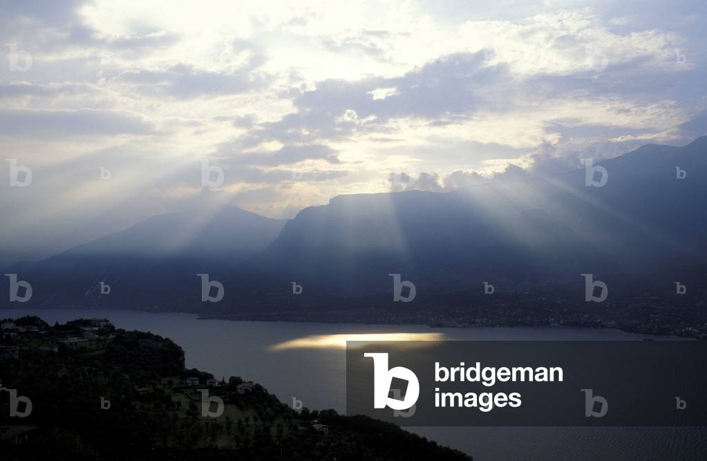Montagna del Baldo, lago di Garda, Veneto, Italia.
