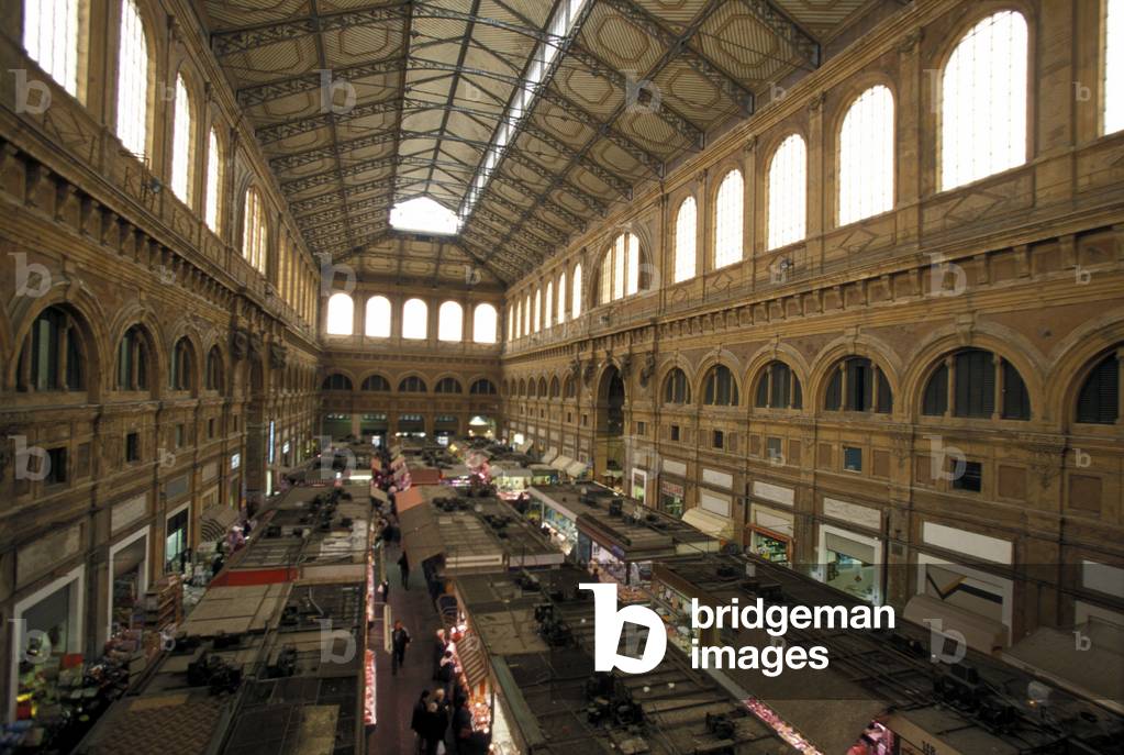 Central market, Livorno, Tuscany, Italy