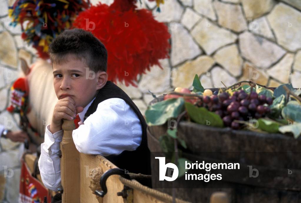 Child, Sicily, Italy