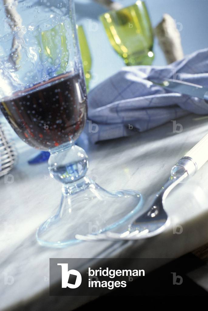 Glass of wine, Italy