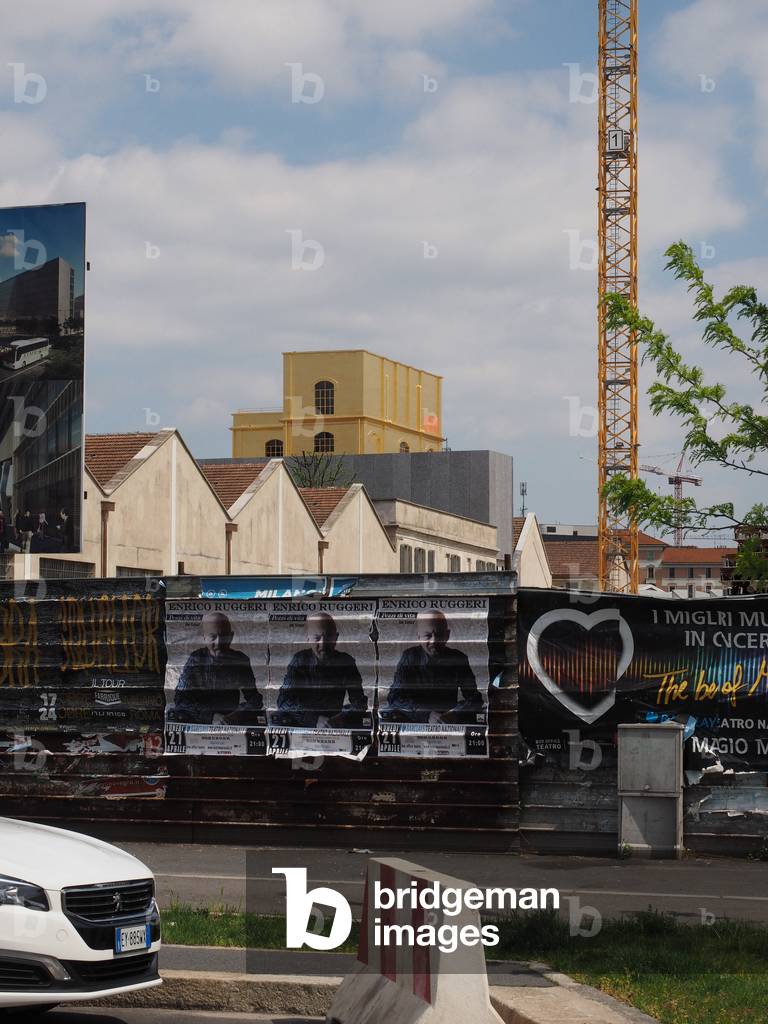 Fondazione Prada foundation, Rem Koolhaas architect, Largo Isarco square, Milan, Lombardy, Italy, Europe