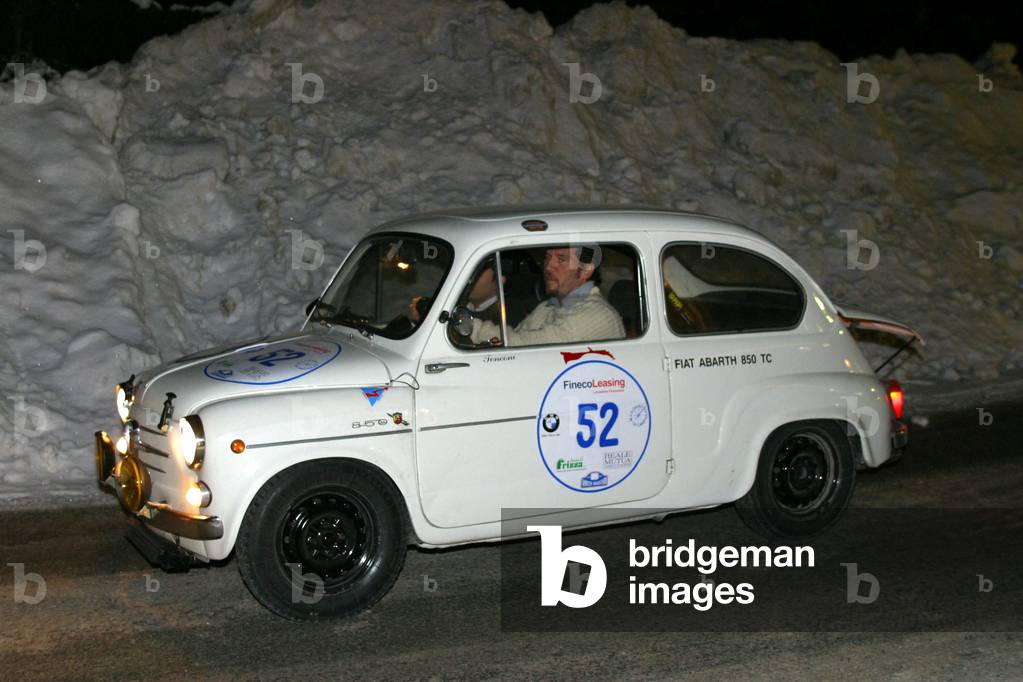 Abarth 850 TC, Winter Marathon 2004, Madonna di Campiglio, Trento, Trentino, Italy
