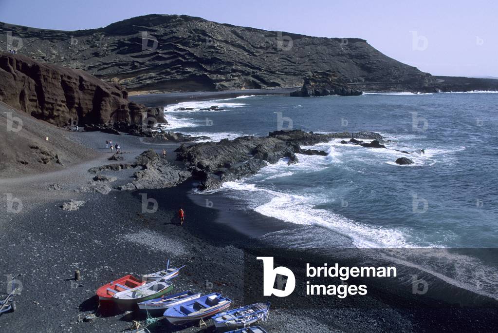 El Golfo, Lanzarote, Canary Islands, Spain, Atlantic, Europe