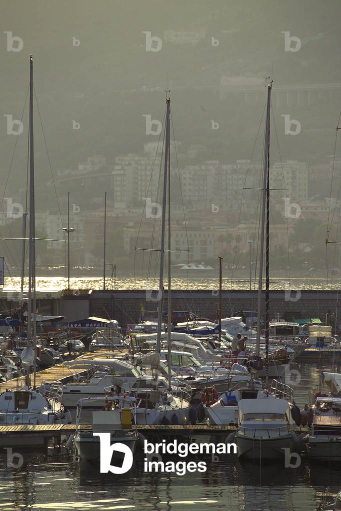 Harbour, Salerno, Campania, Italy