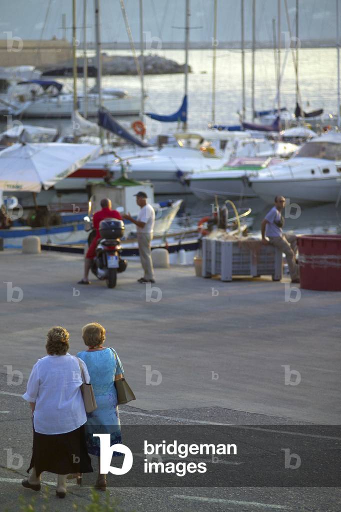 Harbour, Salerno, Campania, Italy