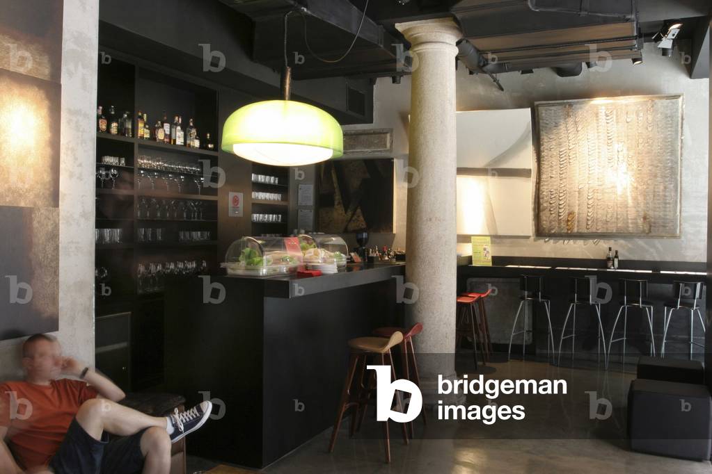 Lounge bar, Straf design hotel, Milano, Lombardia, Italia