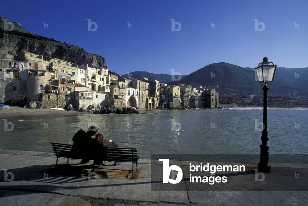 Cityscape, Cefalù, Sicily, Italy