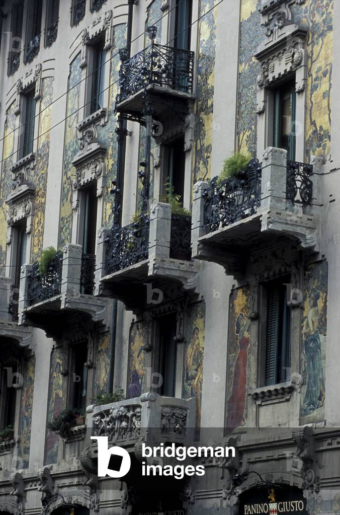 House in Via Malpighi, Milan, Lombardy, Italy