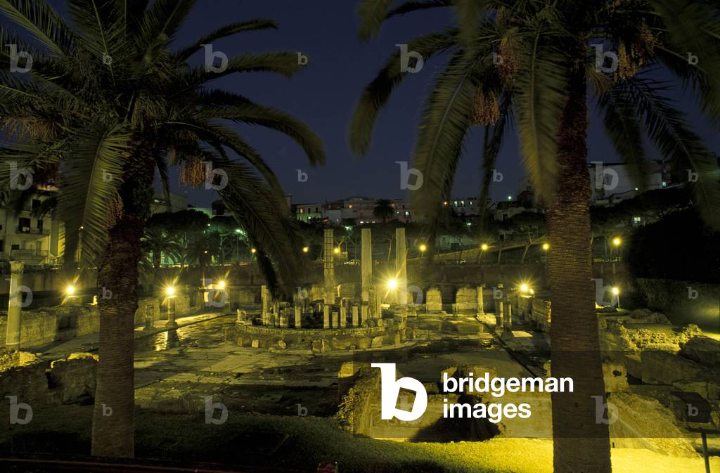 Serapium temple, Pozzuoli, Campania, Italy