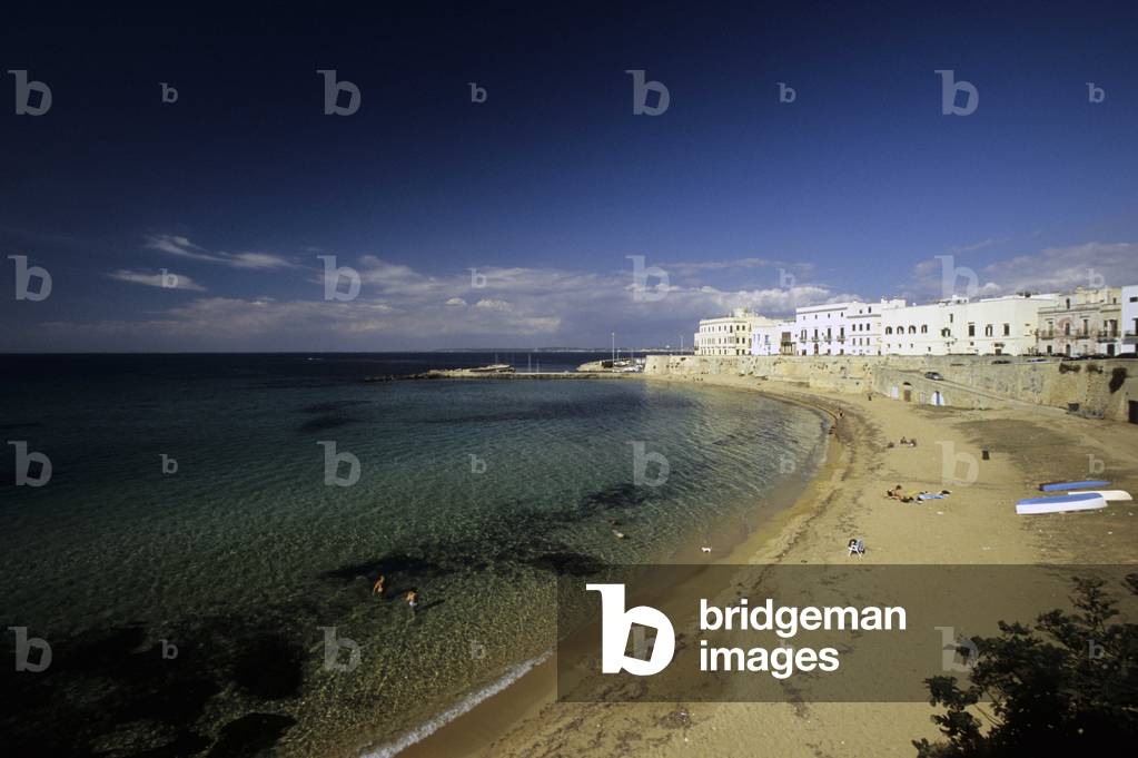 The ancient core of the city, Gallipoli, Salento, Puglia, Italy