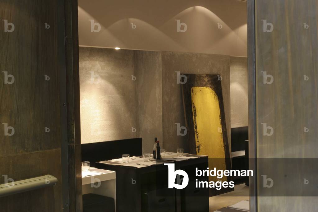 Restaurant, Straf design hotel, Milan, Lombardy, Italy
