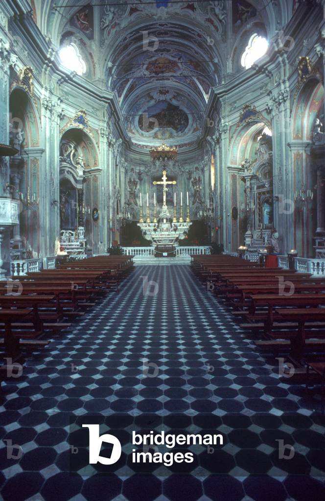 Church, Cervo Ligure, Liguria, Italy