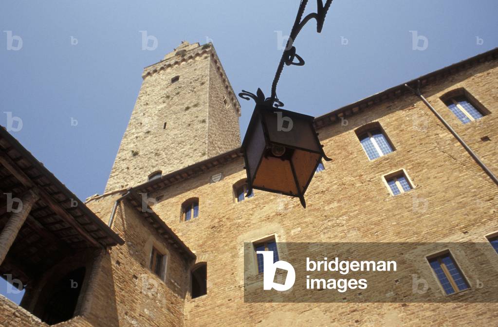 View of San Gimignano, San Gimignano, Tuscany, Italy