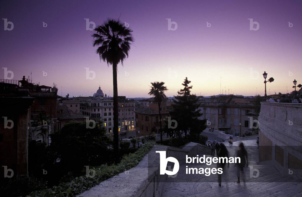 The Spanish steps, Rome, Lazio, Italy