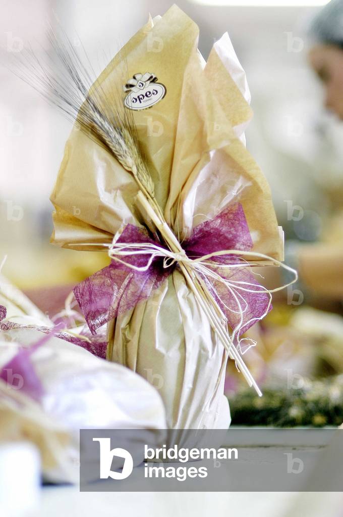 Easter egg, Spes factory, Turin, Piedmont, Italy