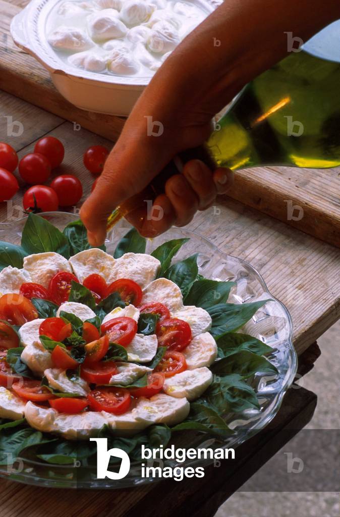 Caprese salad, Italy