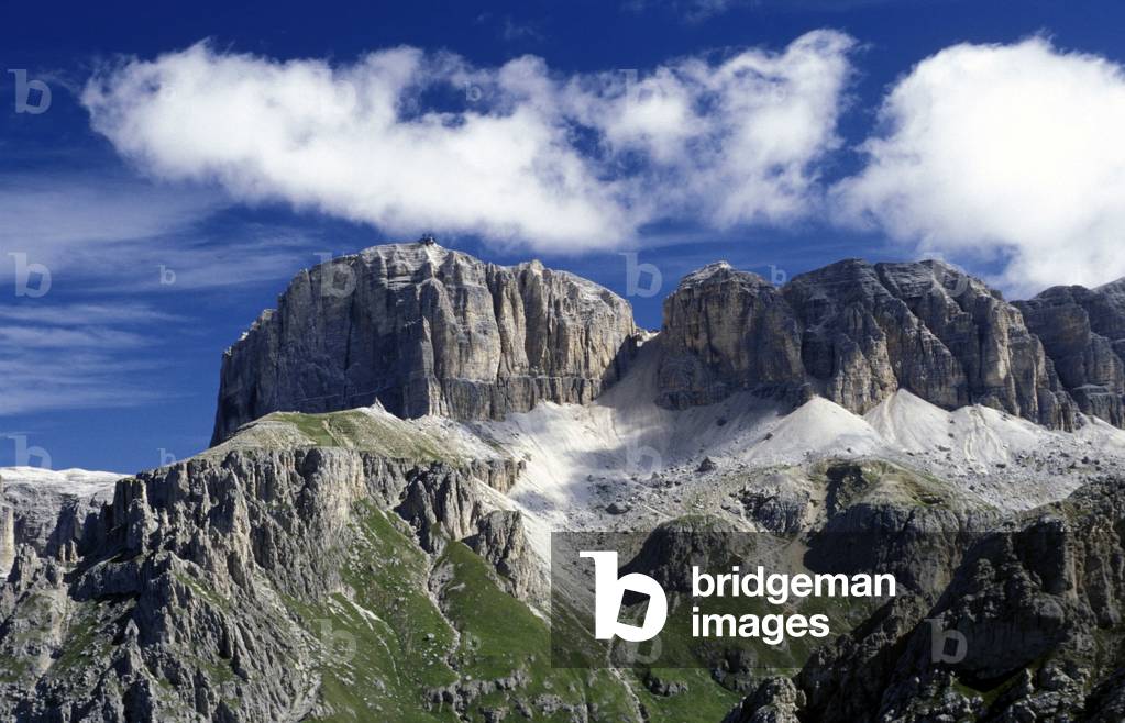 Sella chain, Val di Fassa, Trentino Alto-Adige, Italy