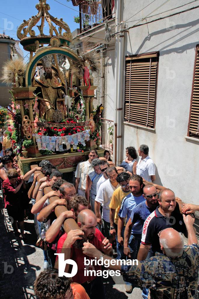 San Basilio feast, San Marco D'Alunzio, Sicily, Italy