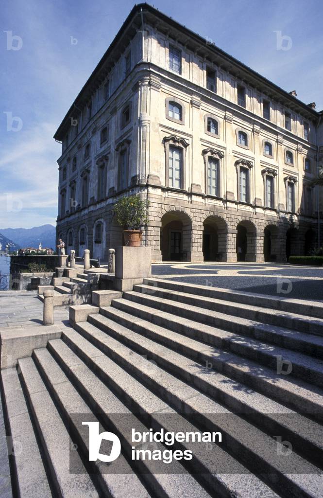 Borromeo palace, Isola Bella, Lago Maggiore, Piedmont, Italy.