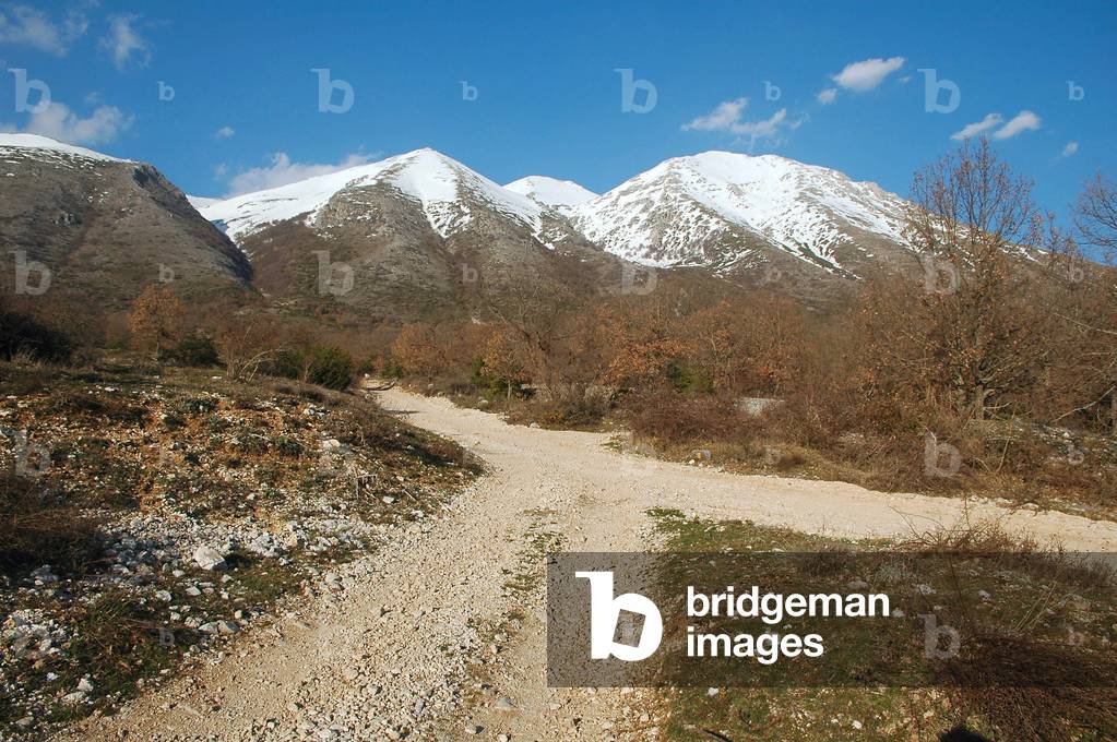 Monte Velino mountain, Abruzzo, Italy