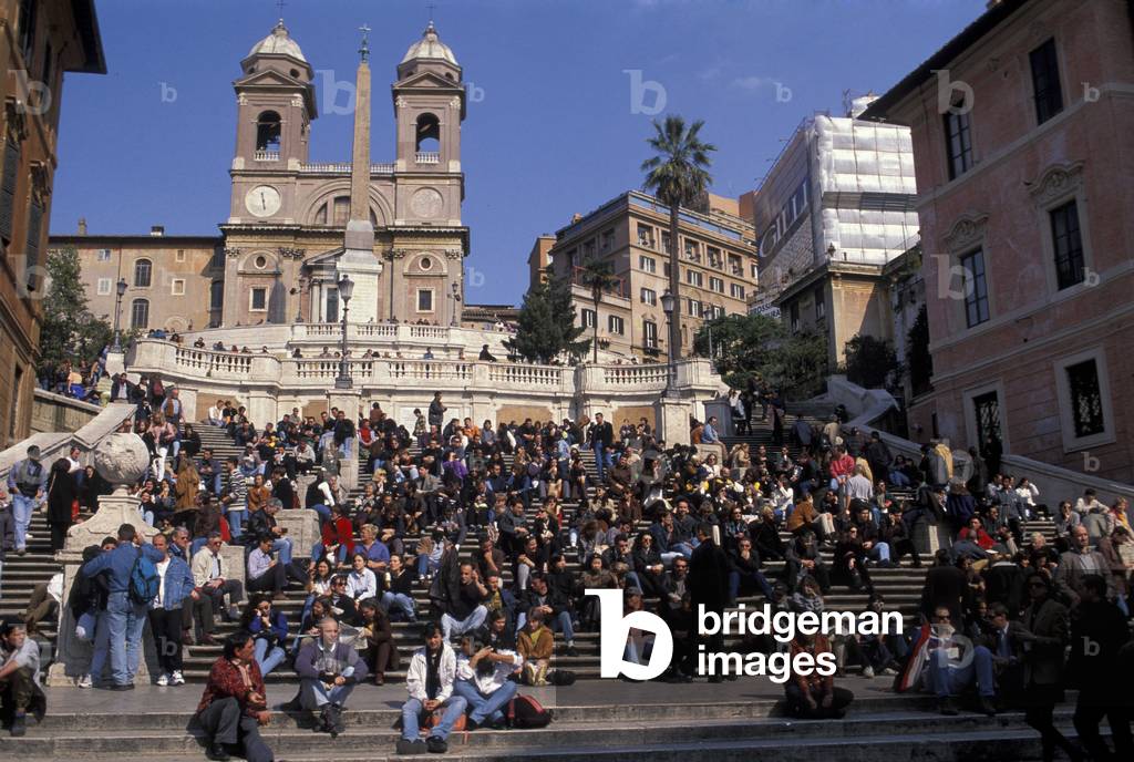 Piazza Spagna, Rome, Lazio, Italy.