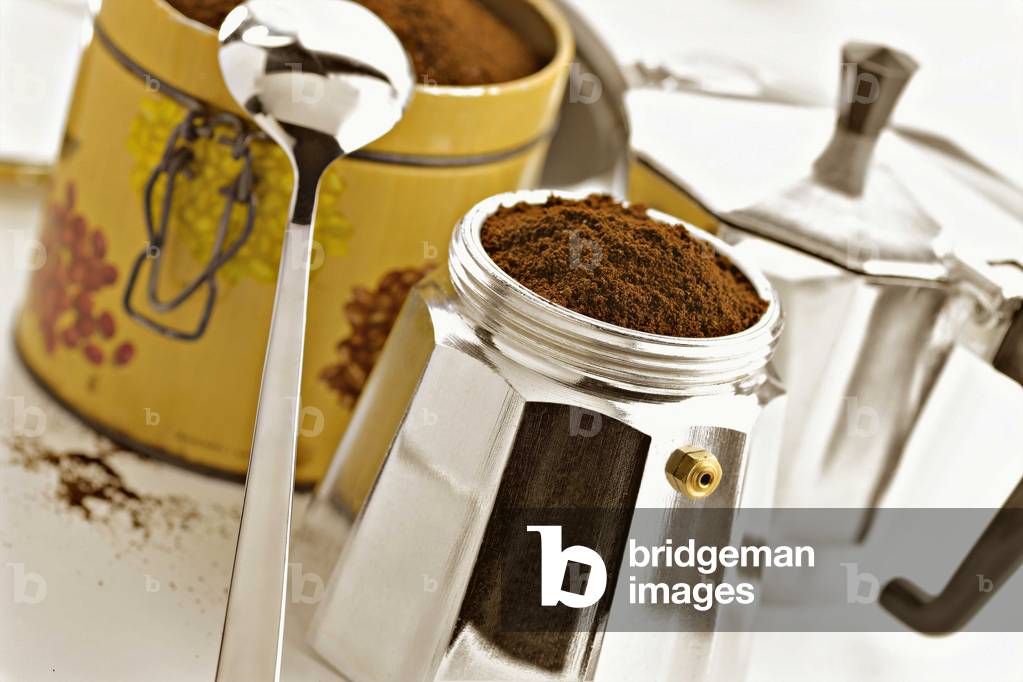 Bild von Fotografie "Zubereitung von Kaffee"