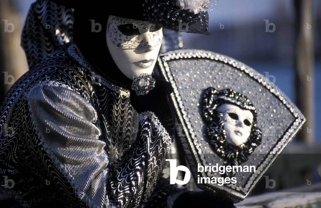 Mask, the Venice Carnival, Venice, Italy
