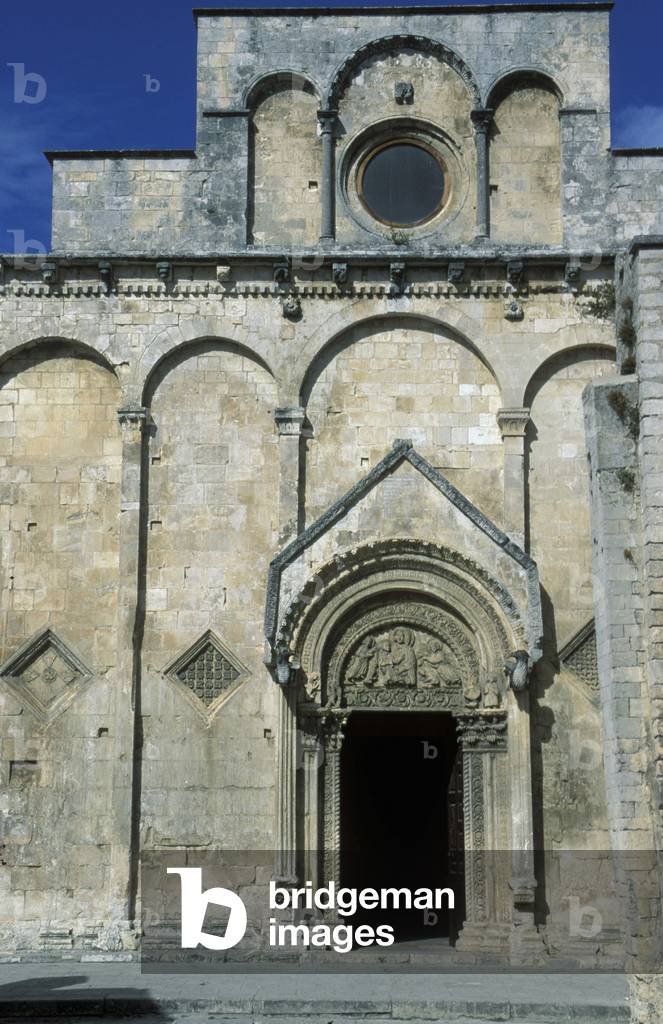 Rotari tomb, Monte Sant'Angelo, Gargano national park, Puglia, Italy.