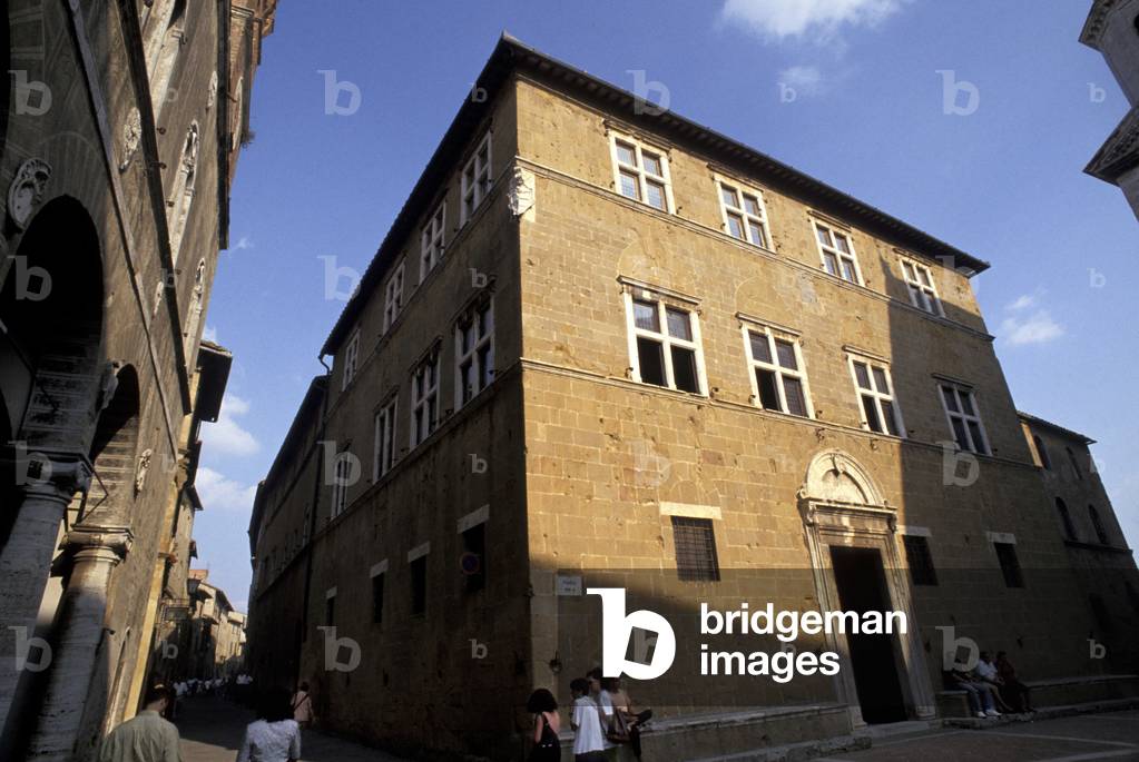 Palazzo Piccolomini, Pienza, Tuscany, Italy