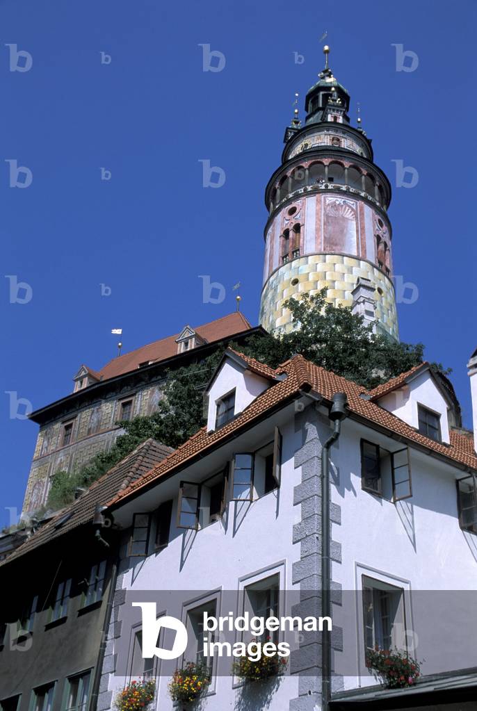 Zamek castle, Cesky Krumlov, Czech Republic, Europe