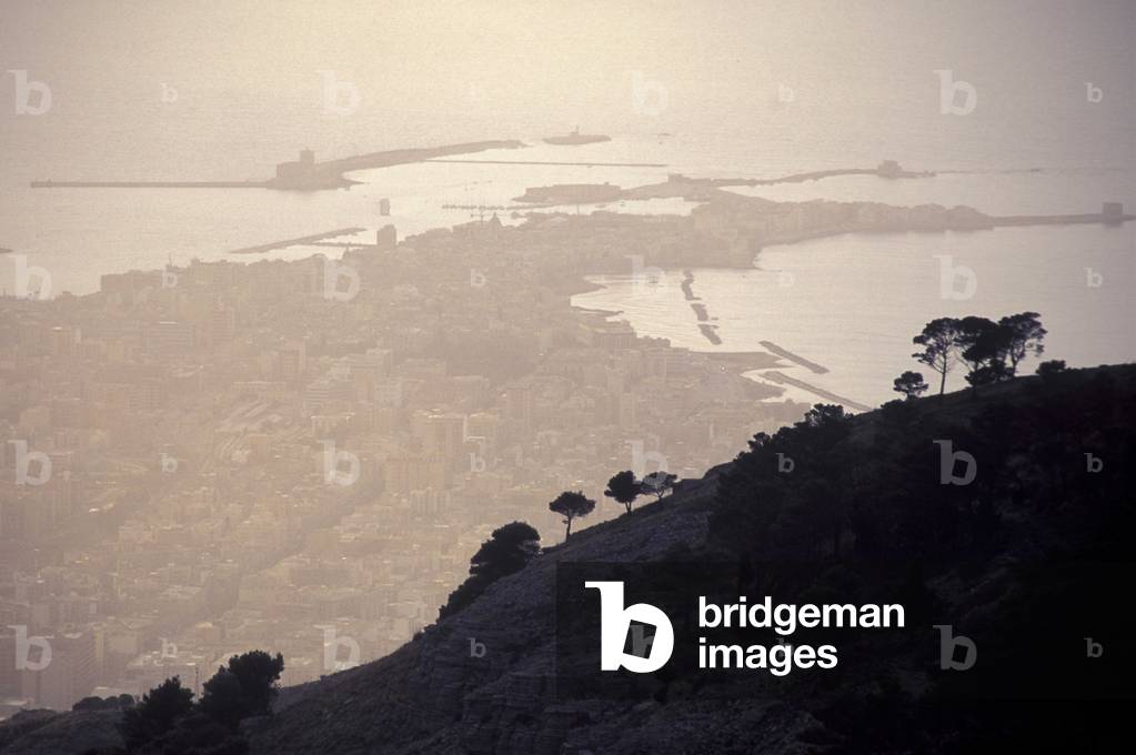 Cityscape, Trapani, Sicily, Italy