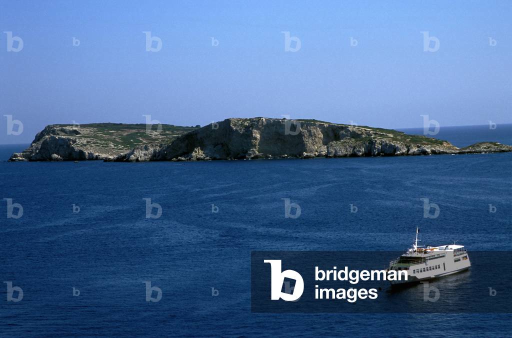 Capraia Island, National park of Gargano, Foggia, Puglia, Italy.
