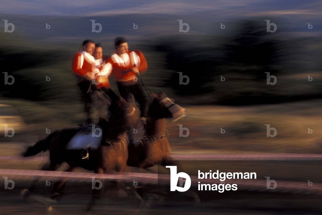 Horsemen, Mamoiada, Sardinia, Italy