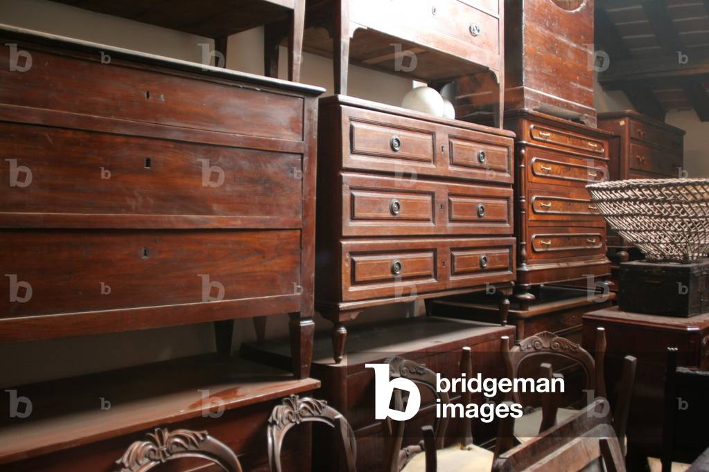 Dal Conte antiquary, Sabbioneta, Lombardy, Italy