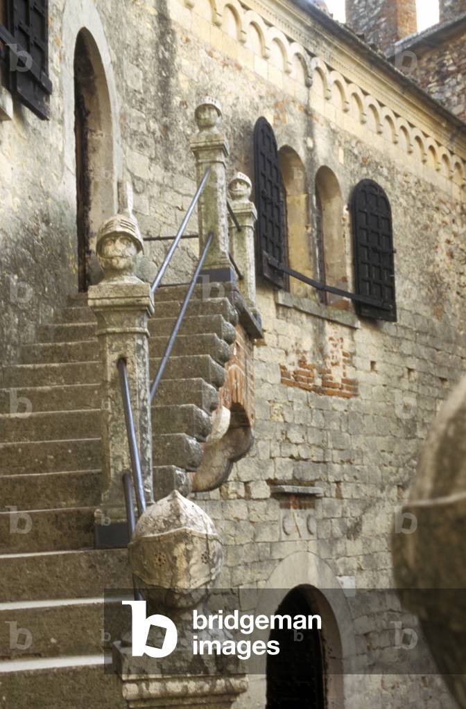 Castle, Soave, Veneto, Italy