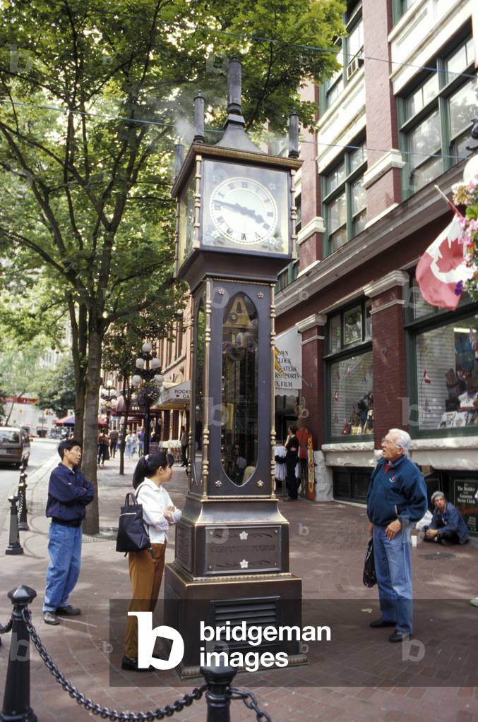 The Steam Clock, Vancouver, Canada, North America